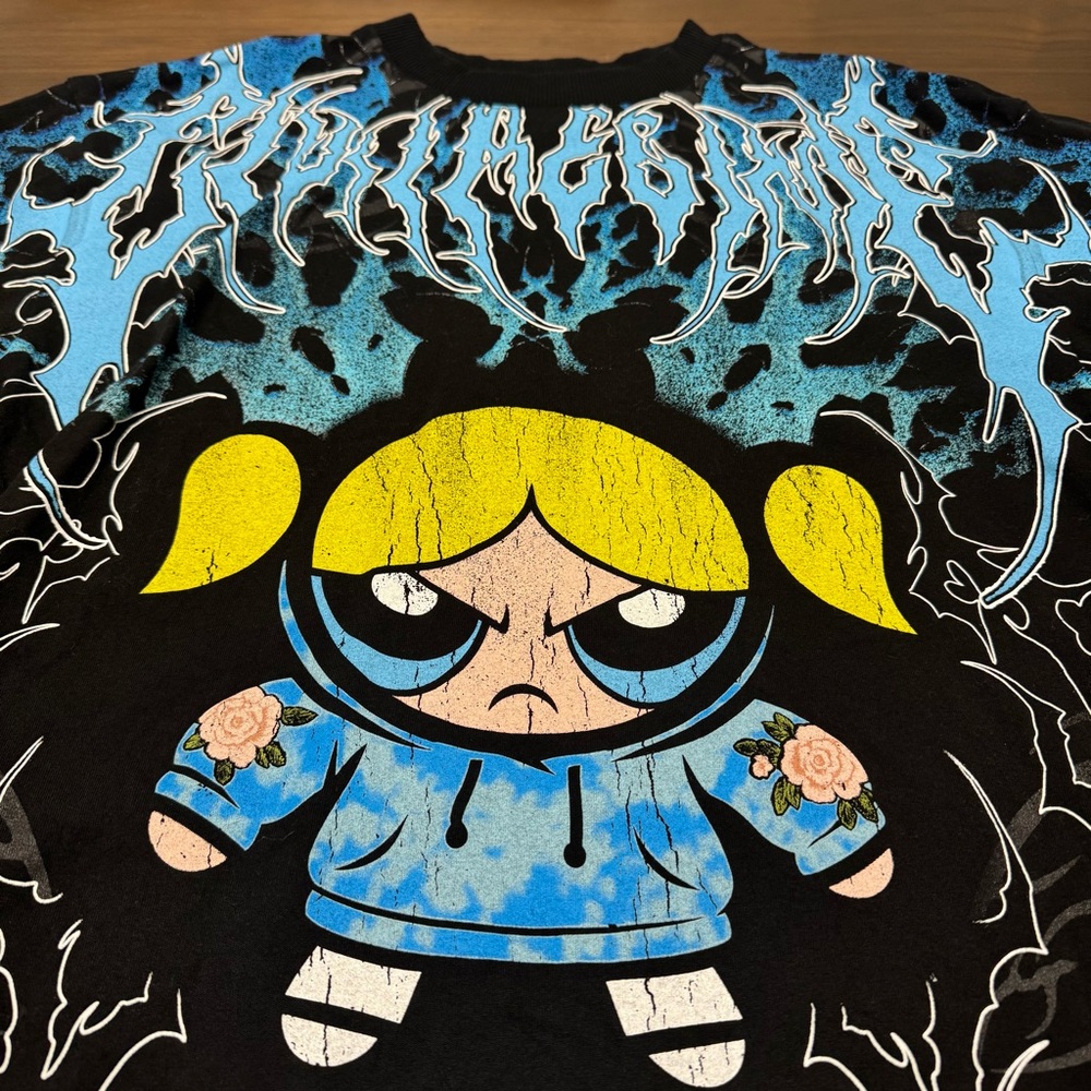 Civil Regime LIMITED power puff girls oversized shirt